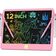 thumbnail image 1 of Tableta de escritura LCD Hockvill de 12 pulgadas para niños con 2 lápices capacitivos, 1 of 8