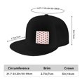 thumbnail image 3 of Unisex Adjustable Snapback Hat Canada Maple Leaf Hip Hop Baseball Cap Flat Bill Brim Dad Hats, 3 of 7