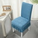 thumbnail image 4 of Short Skirt Home Chair Covers Cushion Backrest One Dining Chair Covers Universals Stool Covers Seat Covers Stretch Dining Table Chair Covers Cover Cover, 4 of 6