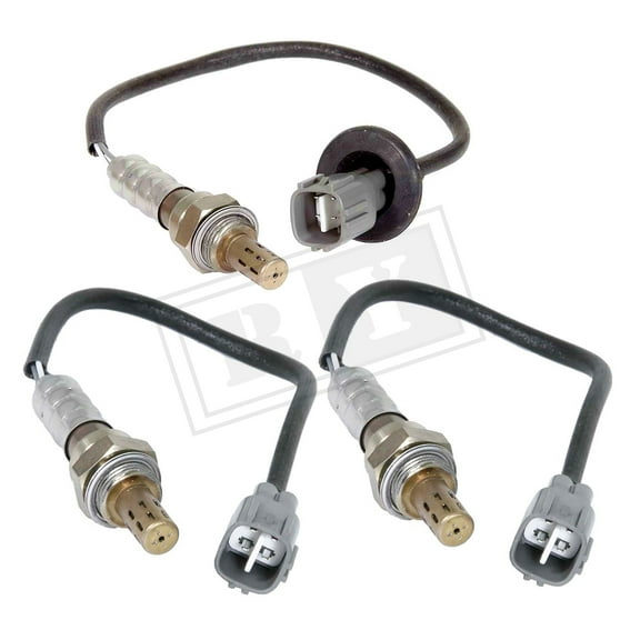 Ruiya 3PCS For 1995-1999 Toyota Avalon 3.0L O2 Oxygen Sensor