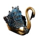 thumbnail image 3 of Adorno de cisne Jadeshay de Resina decoración plana, 3 of 12