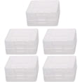 thumbnail image 1 of HUGFEGWE Battery Storage Case Holder Transparent for 18350 Model Battery 2 Capacity 5Pcs U2536-19182, 1 of 3