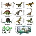 thumbnail image 3 of XWSHYW Juguetes para Niños Pequeños Juguetes de Dinosaurios Conjunto con Caja de Regalo Niños Modelo de Simulación Lindo Dinosaurio Niños Niñas Juguetes, 3 of 6