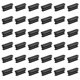 thumbnail image 1 of Uxcell 36 Pack Tapón de Agujero Plástico Rectangular, 1 9/16"x3/8"(40x10mm) Tapas de Tubo de PE que se Adaptan a Patas de Muebles de 0.5-2mm, Tapones para Tubos de Sillas y Mesas, Negro, 1 of 7