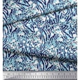 thumbnail image 3 of Soimoi Green Rayon Fabric Leopard & Wild Animal Skin Fabric Prints by Yard 42 Inch Wide, 3 of 3
