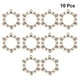 thumbnail image 3 of unbranded 10Ud Marco Para Colgantes Beige En Aleación Para Y Joyería, 3 of 4
