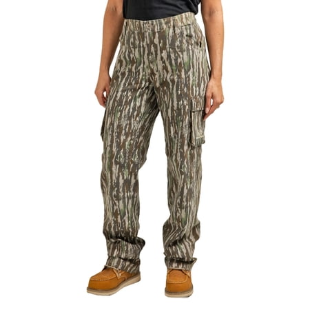 Realtree Women s Camo Straight Leg 6 Pockets Hunting Cargo Pants Men s Sizes S-3XL