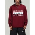 thumbnail image 4 of Wait For Me I Have Little Legs Sweatshirt, Wait For Me I Have Little Legs Shirt, Funny New Mom Shirts For Women Man, 4 of 7