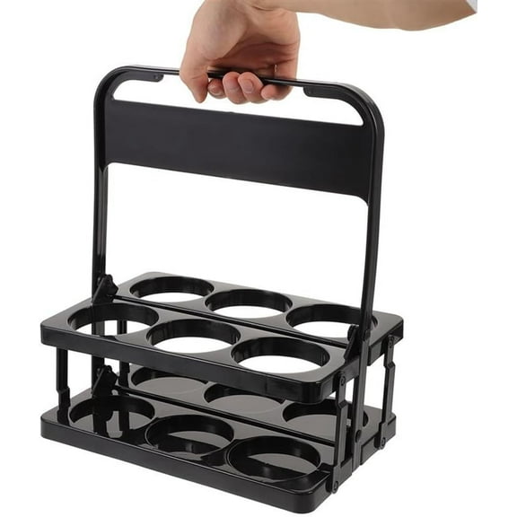 Bottle Cage Holder Reusable Beverage Storage Rack Football Water Bottle Rack Soccers Water Cup Carrier Standing