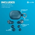 thumbnail image 3 of JLab JBuds Mini ANC Wireless Earbuds, Noise Canceling, Find My, Blue, 3 of 10