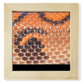 thumbnail image 1 of Snack Cuir Design Carré Cadre Photo Mur Présentoir de Table, 1 of 3