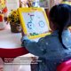 thumbnail image 4 of Arte de puntos magnéticos colorido borde redondeado tablero magnético educativo para garabatear plástico fácil operación juegos divertidos para jardín de infantes para ANGGREK Otros, 4 of 8