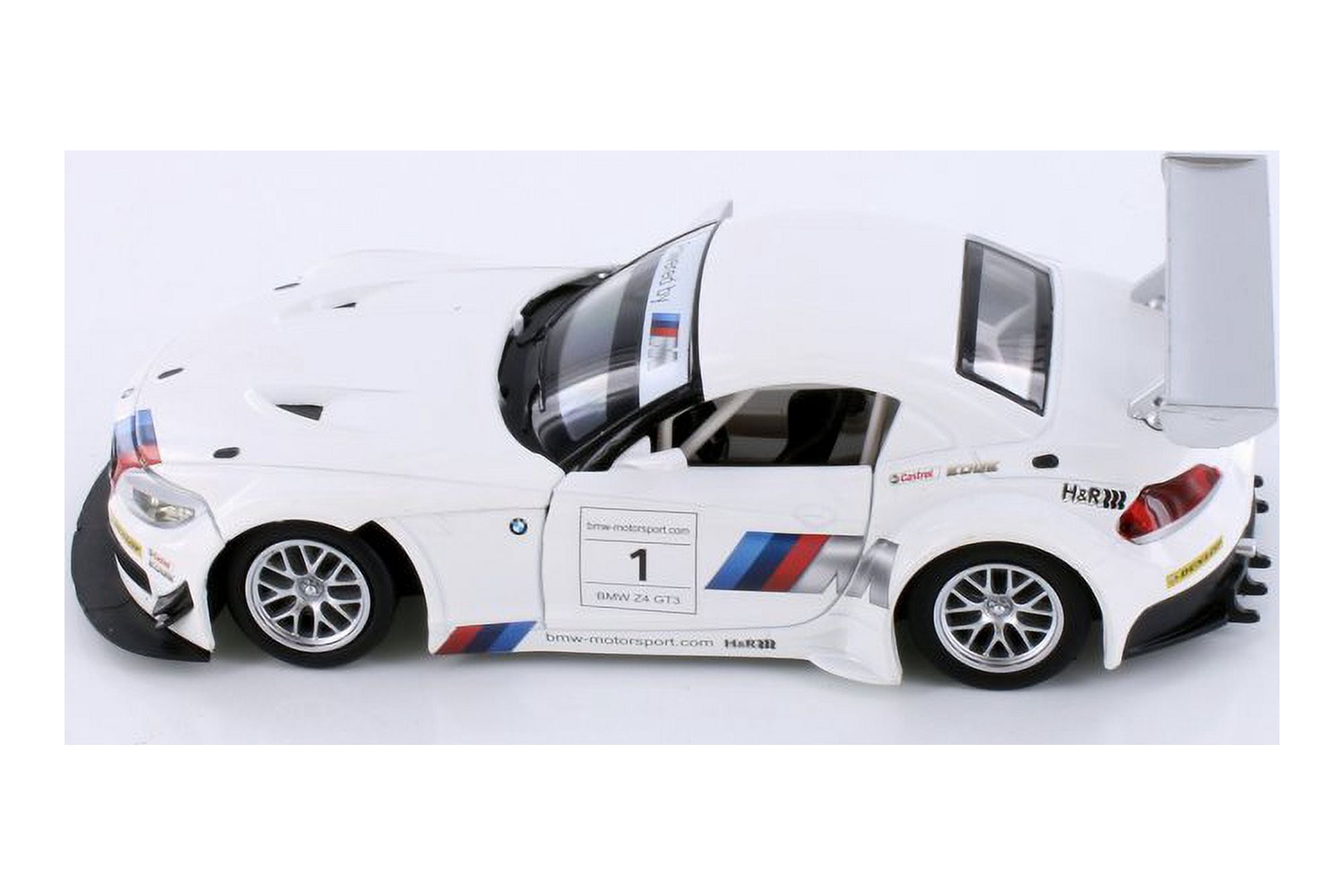 BMW Z4 GT3, White - Showcasts 68251/60D - 1/24 scale Diecast Model Toy Car