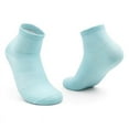 thumbnail image 1 of Unisex Sweat-Absorbing and Breathable Cotton Socks, Solid Color Short Tube Socks, 1 of 4