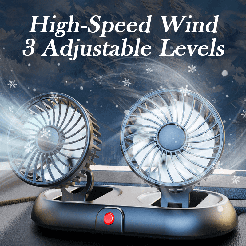 cigarette lighter fan walmart 12V Cigarette Lighter Foldable Car Fan - 360° Rotating Cooling Fan with 3  Adjustable Speeds for Vehicles
