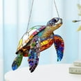 thumbnail image 2 of sruoe Christmas Tree Ornament Hanging Christmas Pendants Acrylic Turtle Pendant Party Indoor Outdoor Holiday Decor, 2 of 5