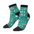 thumbnail image 2 of Bingfone Cartoon Dogs Design Patterned Men'S Women'S Casual Cotton Socks, 2 of 9