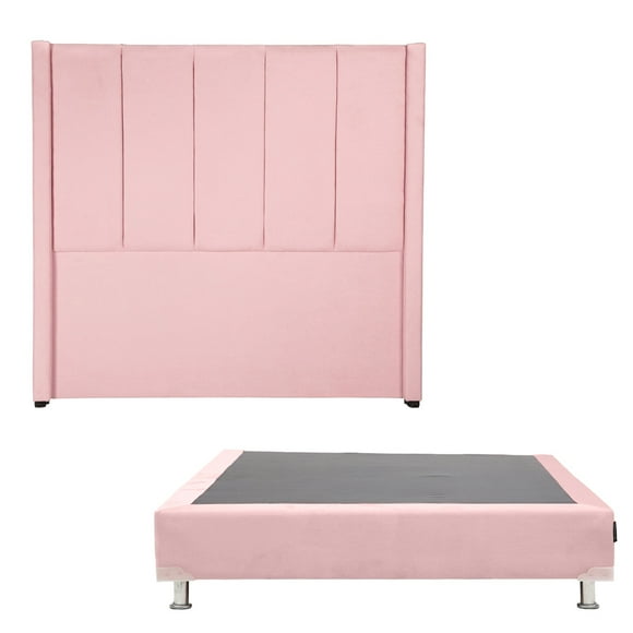 Base de Cama Matrimonial DICASA Cabecera Nizza Rosa