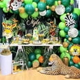 thumbnail image 4 of BIRLON 3 Year Old Boy Birthday Decorations, Boy 3rd Jungle Safari Birthday Balloons, Happy Birthday Banner, Pack of 60, 4 of 5