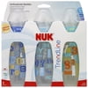 NUK TrendLine Orthodontic Bottles Silicone, Medium Flow Color May Vary 3 ea