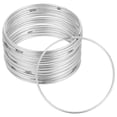 thumbnail image 3 of 35pcs Dream Catcher Hoops Wreath Metal Rings Macrame Crafts Hoops Wreath DIY Supplies, 3 of 5