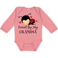 thumbnail image 3 of Inktastic Loved by Grandma Ladybug Boys or Girls Long Sleeve Baby Bodysuit, 3 of 5