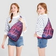 thumbnail image 2 of Minimalist Palm Tree Sling Backpack - Clean Line Tropical Design Crossbody Bag, Fashionable for Daily Commute, 2 of 4