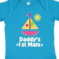 thumbnail image 4 of Inktastic Daddys First Mate Girls Nautical Sailboat Girls Baby Bodysuit, 4 of 5