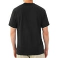thumbnail image 3 of Fruit of the Loom Mens 5 oz. Heavy Cotton HD Pocket T-Shirt (3931P) -Black -XL, 3 of 3