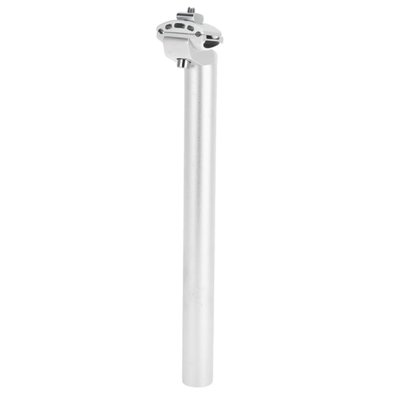 Unique Bargains Bike Seat Post 30.9x350mm Bike Saddle Post Seat Tube Aluminum Alloy Silver Tone Adjustable Angle