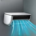 thumbnail image 1 of Zedker Kitchen Air Conditioning Wall Mounted Fan High Wind Power Charging Fan Household Stand Remote Control Clearance, 1 of 8