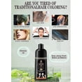 thumbnail image 2 of Instant Hair Dye Shampoo for Gray Hair Coverage,Hair Color Shampoo for Men/Women,3 in 1-100% Grey Cover,Herbal Ingredients Hair Shampoo 2025, 2 of 5