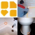 thumbnail image 2 of DQrwqpou 4 Uds Cemento Silicona Raspador Vidrio Sellador Removedor Lechada Herramienta Calafateo para El, 2 of 3