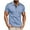 Light Blue, variant on EWASWON Men's Slim Fit Polo T-Shirts, Short Sleeve Solid Color Casual Shirt for Summer,Khaki,Size M