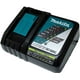 thumbnail image 5 of Cargador de baterías Makita DC18RA Rapid para baterías de iones de litio, 5 of 8