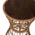 thumbnail image 3 of Flash Furniture Devon Outdoor Rattan Table, Black, 3 of 10