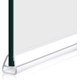 thumbnail image 1 of Sello de puerta, sello inferior para puerta de ducha sin marco - Ajuste de barrido de puerta de ducha de vidrio de 118 pulgadas para puerta de vidrio de 10 mm (3/8") - Detenga las fugas de d, 1 of 5