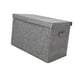 thumbnail image 4 of Caja de almacenamiento de juguetes para niños, organizador de armario con tapa abatible, contenedor plegable versátil para guardar juguetes de bebé y Gris, 4 of 8