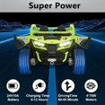 thumbnail image 6 of ICEELF 24V 10AH 2 Seater Ride on Toys for Big Kids, 21" 4WD/AWD Large Kids' Electric Vehicles with Remote Control, 6 of 8