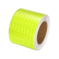 thumbnail image 1 of Unique Bargains Reflective Tape, 4' x 66 Ft Waterproof High Visibility Warning Safety Tape, Fluorescent Yellow, 1 of 6