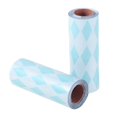 thumbnail image 1 of Pegatinas resistentes para drenaje de aceite, papel tapiz de cocina impermeable de aluminio y PVC azul, 1 of 2