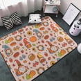thumbnail image 3 of Shaggy Area Rug, Fall Thanksgiving Rugs for Living Room Bedroom Non Slip Door Mat Indoor Carpet Machine Washable Nursery Home Decor Floor Mats for Entryway 60x39in, 3 of 5