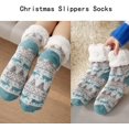thumbnail image 4 of Foozie Socks for Women, The Foozie Christmas Socks, Women's Winter Non-Slip Thermal Slippers Socks, 4 of 7