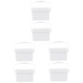 thumbnail image 4 of MLINS 6 pcs  Empty Paint Can with Lid Multipurpose Storage Bucket Portable Painting Storage Bucket Holder, 4 of 8