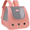 thumbnail image 1 of Wekity Pet Outing Backpack,Cat Backpacks for Carrying,Dog Carrier Backpack,Fully Ventilated Mesh Adjustable Portable Backpack,Pet Backpack for Traveling,Dog Carrier Bag for Hiking Walking Cycling-0619, 1 of 5