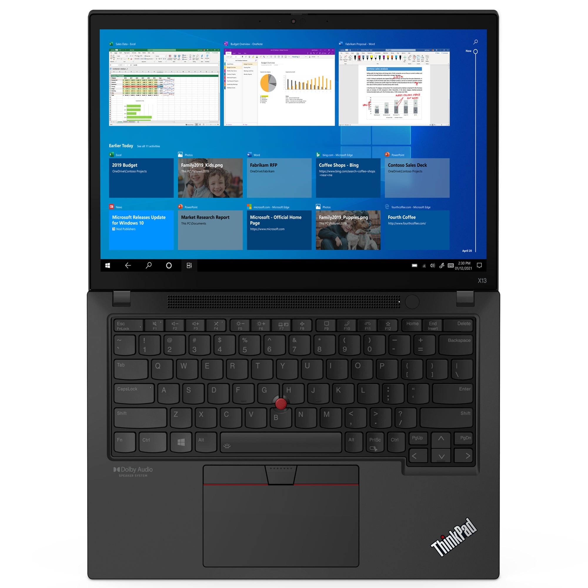 Lenovo ThinkPad X13 Gen 2 AMD Laptop, 13.3