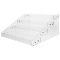 WHAMVOX  Retail Display Rack Commercial Shelves Wall Mounted Shelf Transparent