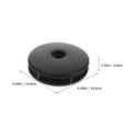 thumbnail image 2 of AURARMLET 2-Pack Replacement Black Plastic Wheel Caps for Gym Equipment, Perfect for Home Gym and Fitness Machine Maintenance, 2 of 8
