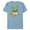 Ocean Blue, variant on Disney and Pixar’s Toy Story Alien Pizza Planet Tokens - Short Sleeve Blended T-Shirt for Adults - Customized-Ocean Blue