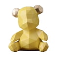 thumbnail image 1 of Bear Piggy Bank Nordic Style Animals Shape Money Money Box Box Container Cash Storage Home Decoration Table Saving Pot for Yellow, 1 of 9